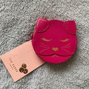 NEW Ted Baker Cat Coin Keyring